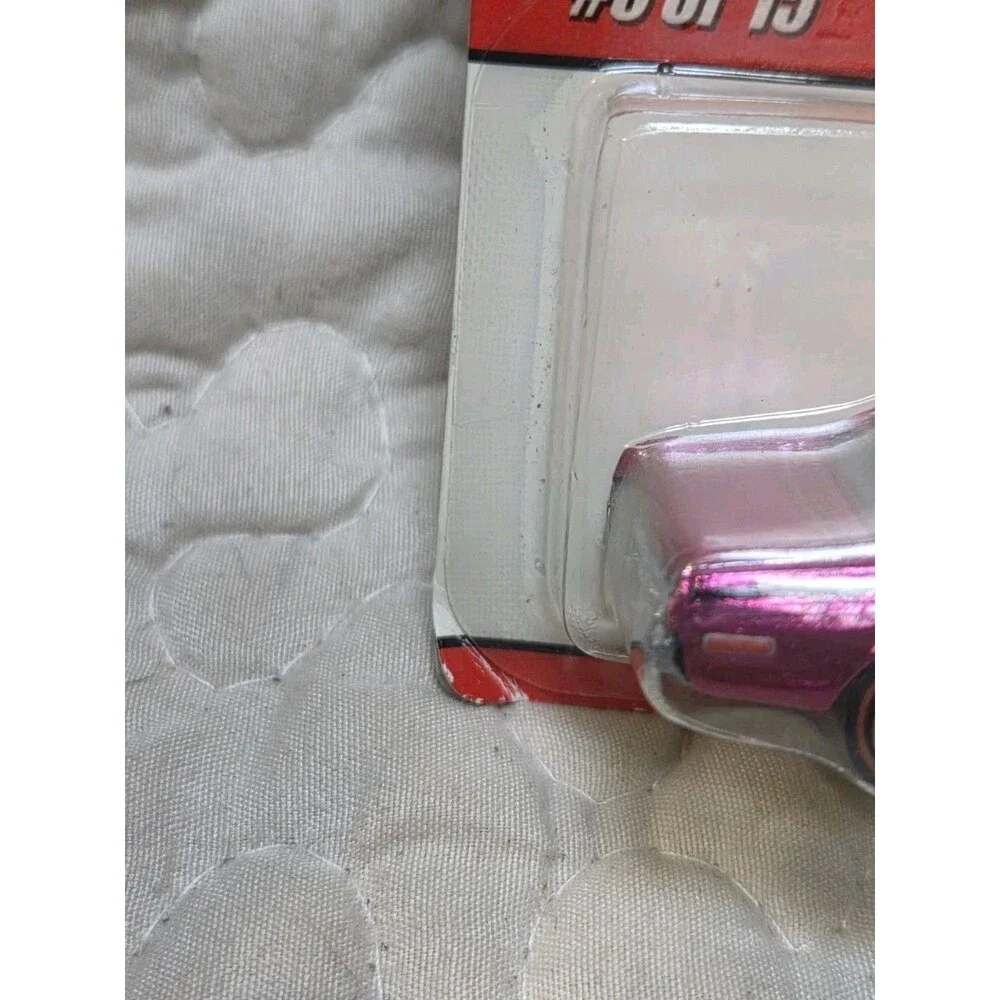 Hot Wheels Classics Series 4 w/button, #5 68 Mercury Cougar, magenta Nice & HTF!
